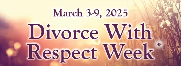 Divorce With Respect Week 2025 graphic.