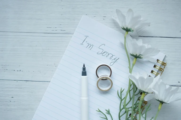 I’m Sorry in Divorce
